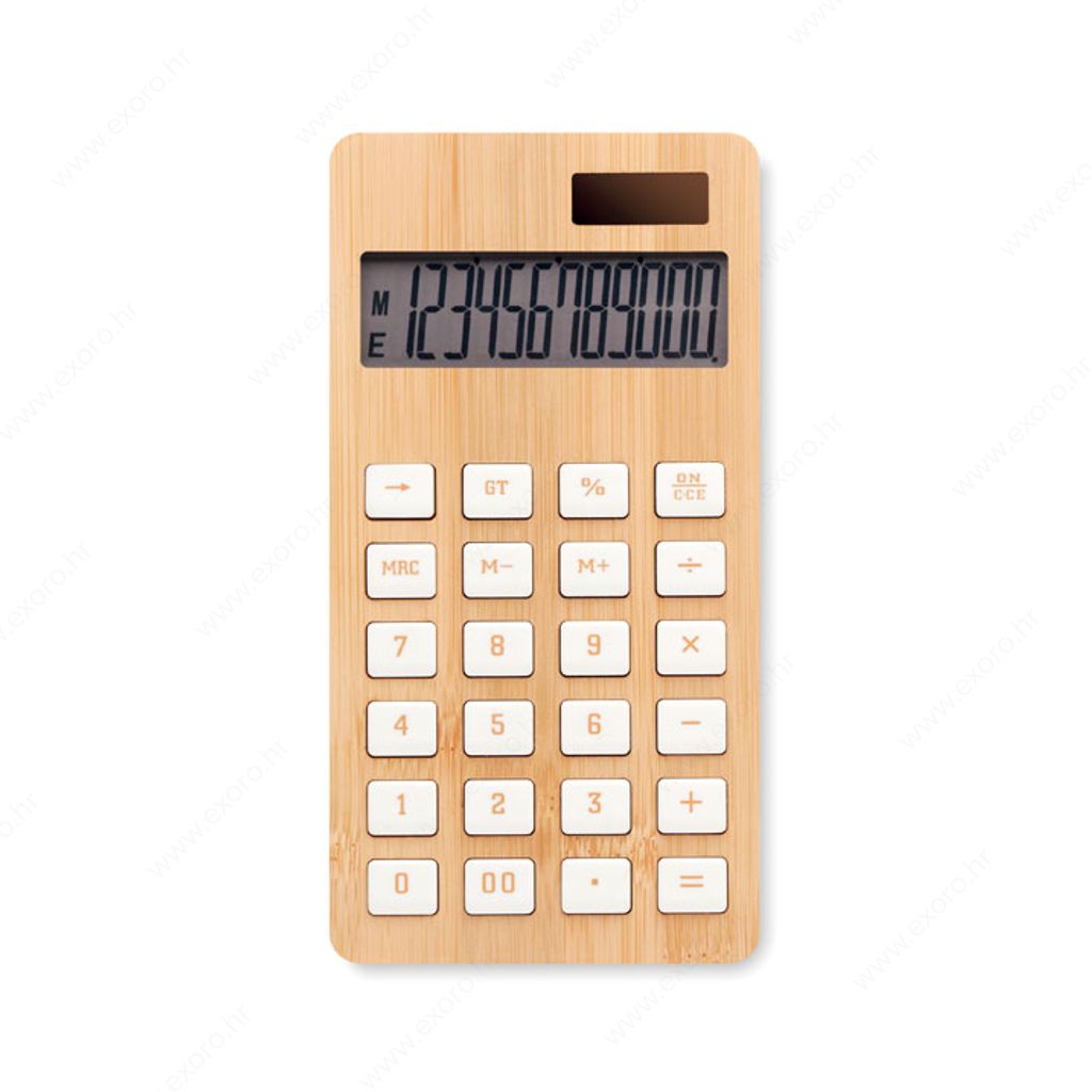 Kalkulator CALCUBIM 17x9x1,1cm drveni