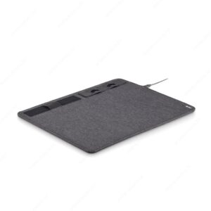 Podloga za miš SUPERPAD s 10W bežičnim punjačem, siva