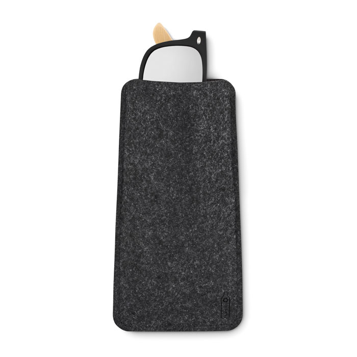Etui za naočale NIRSON od filca, tamno siva