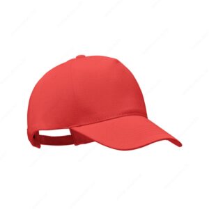 MO6432-05 Kapa šilt BICCA CAP metalna kopča crvena