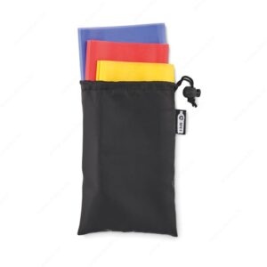 MO6461-03 Fitness trake set od 3 TOP FIT crna