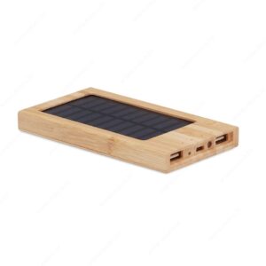 Punjač prijenosni ARENA SOLAR solarni, 4000mAh, drveni