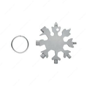 Alat multifunkcionalni FLOQUET oblik pahuljice, metalni