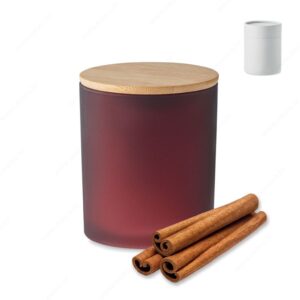 MO6621-02 Svijeća mirisna KEOPS LARGE cimet burgundy