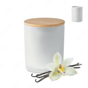 MO6621-06 Svijeća mirisna KEOPS LARGE vanilija bijela