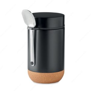 Posuda za hranu BETTNA termo, 400ml, crna