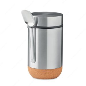 MO6747-16 Posuda za hranu BETTNA termo, 400ml, srebrna