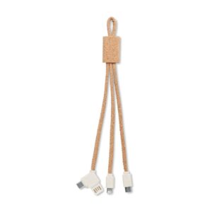 Kabel za punjenje CABIE 3u1, pluto