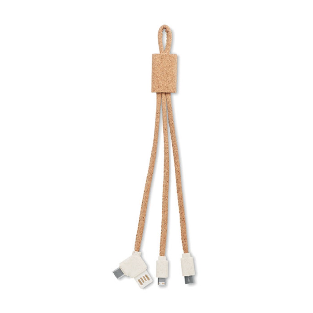 Kabel za punjenje CABIE 3u1, pluto