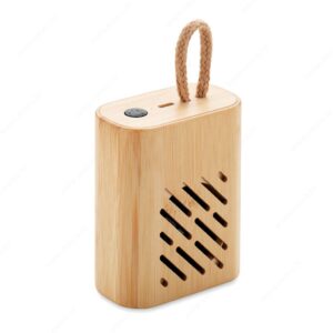 Zvučnik bežični REY 300mAh, drveni