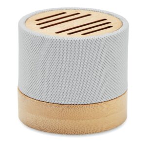 MO6847-06 Zvučnik bežični BOOL 300mAh, drveni/bijeli