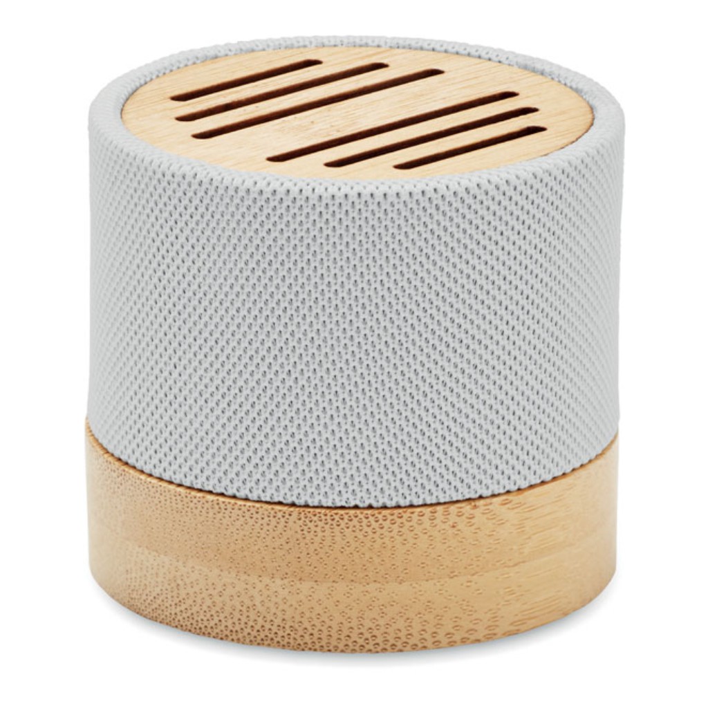 MO6847-06 Zvučnik bežični BOOL 300mAh, drveni/bijeli
