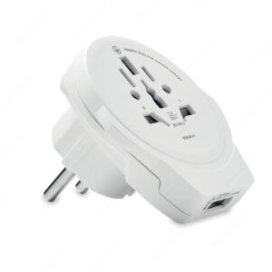 MO6881-06 Adapter usb WORLD TO EUROPE bijeli