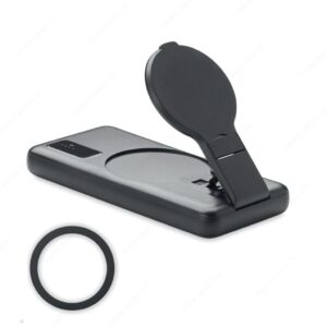 MO6947-03 Punjač bežični CHARGE UP magnetni, prijenosni 15W, crni