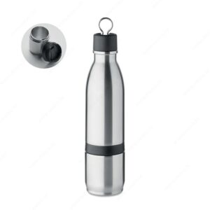 MO6948-16 Boca BUSSLOO šalica, termo, metalna, 500ml, mat srebrna