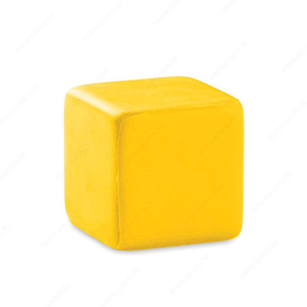 Antistres kocka SQUARAX žuta