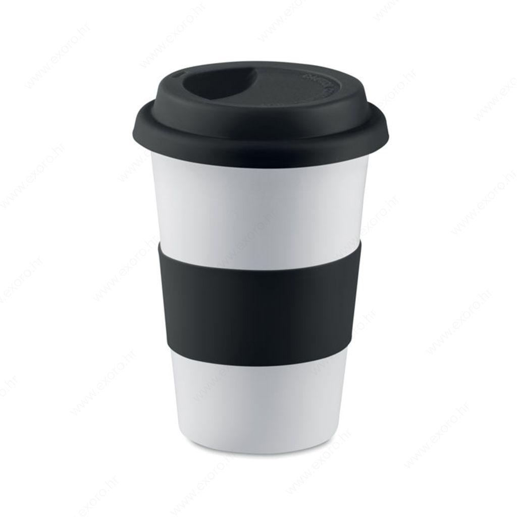 Šalica TRIBECA keramička, 400ml, crna
