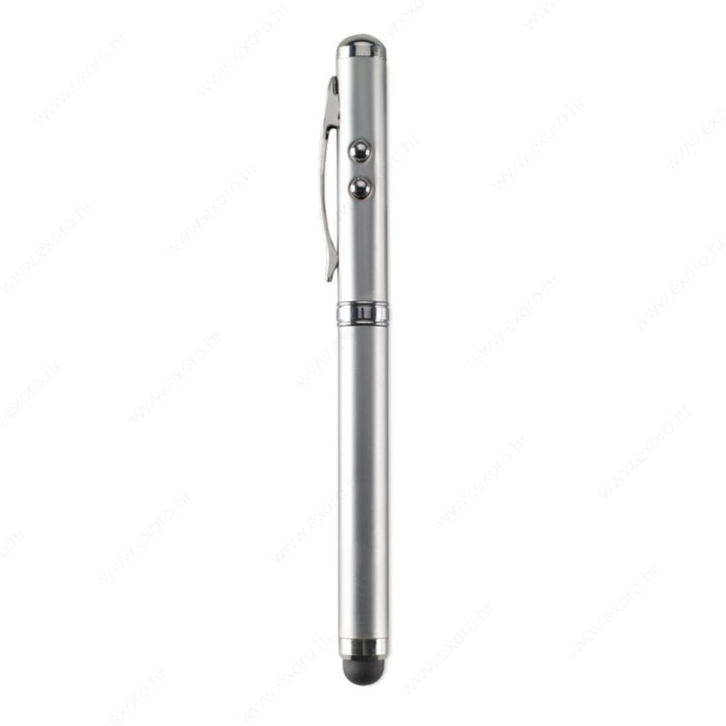 Laserski pokazivač TRIOLUX + metalni etui, srebrni