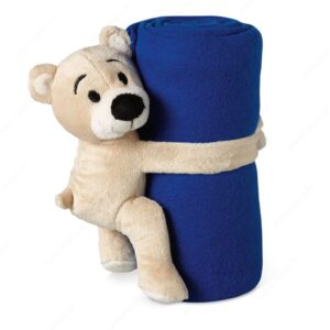 MO8252-04 Deka + plišana igračka MANTA plava