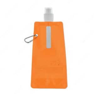 Boca GATES plastična, savitljiva, 480ml, narančasta