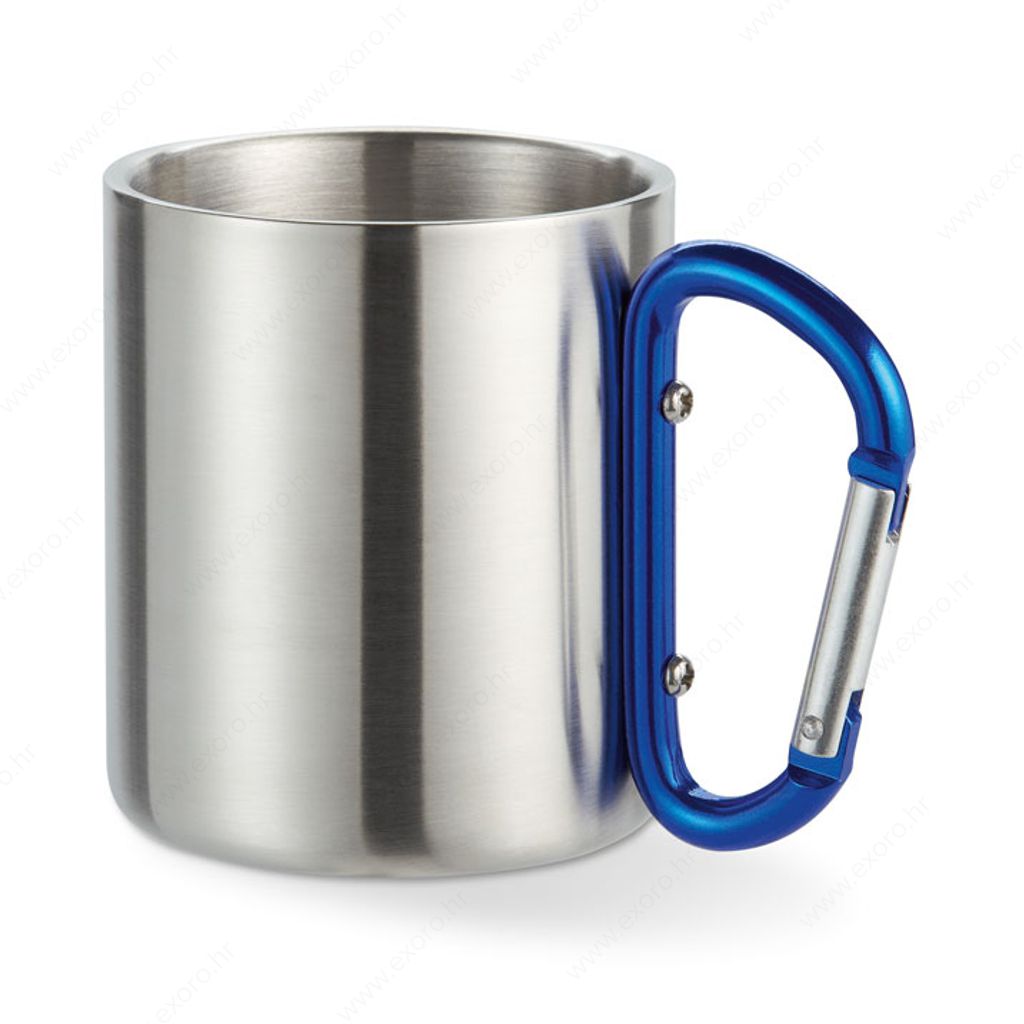 Šalica TRUMBO metalna, 220ml, plava