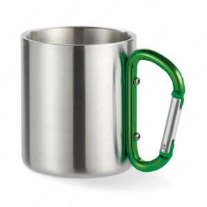 Šalica TRUMBO metalna, 220ml, zelena