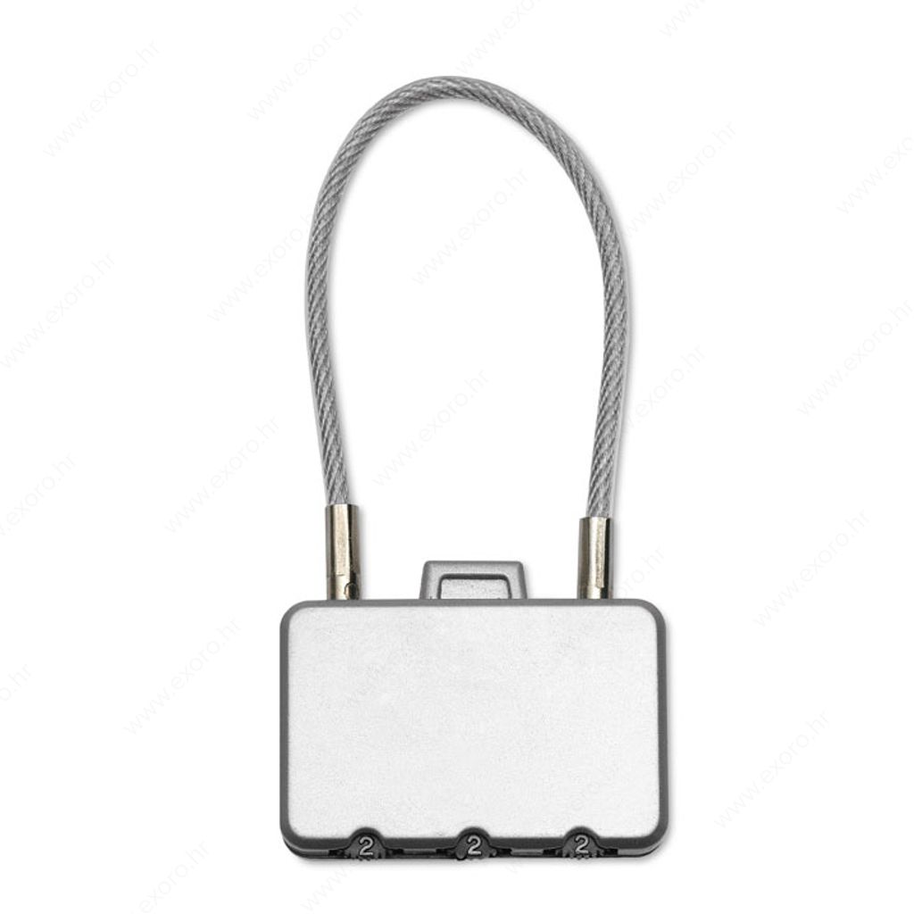 Lokot THREECODE srebrni