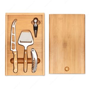 Set za vino i sir WINE&CHEESE drveni