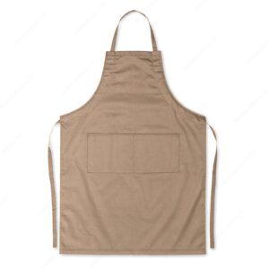 MO8441-65 Pregača kuhinjska FITTED KITAB 190g., poliester 90%, 10% pamuk, bež
