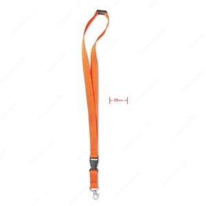 MO8595-10 Konop-akreditiv LANY 2x56cm, narančasti