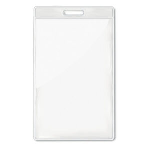Etui za akreditacije 75x125mm horizontalni BADGO prozirni