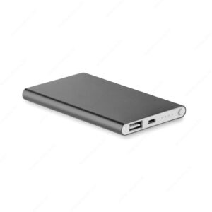 Punjač prijenosni POWERFLAT 4000mAh, titan