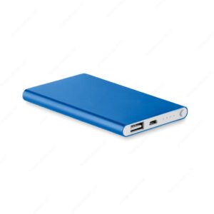 MO8735-37 Punjač prijenosni POWERFLAT 4000mAh, plavi
