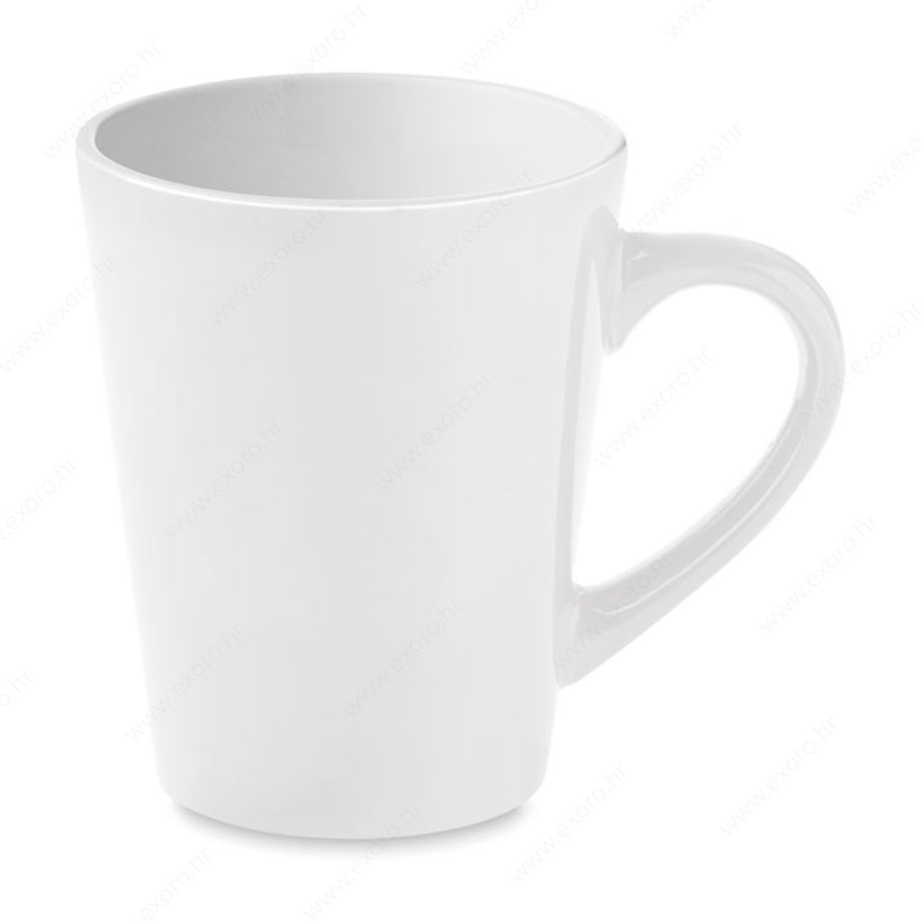 Šalica TAZA keramička, 180ml, bijela