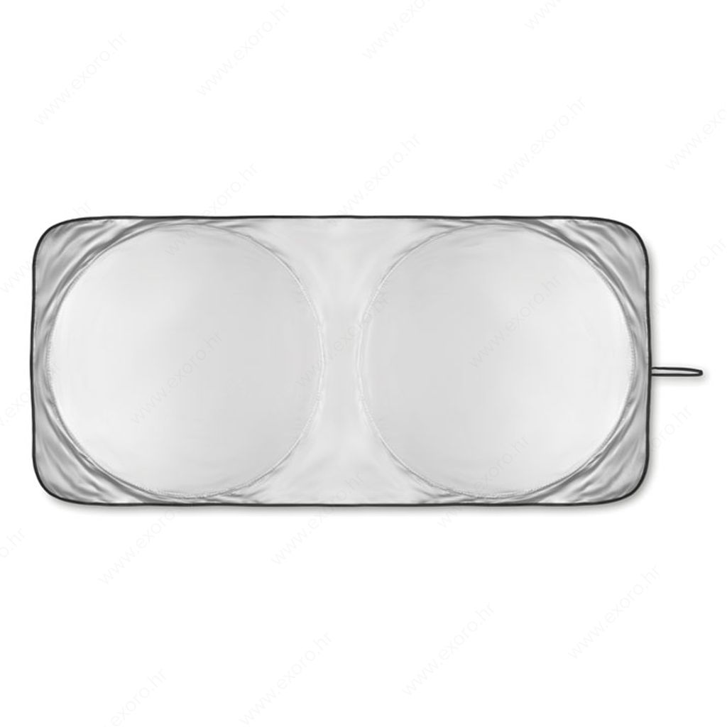 Sjenilo za auto OMBRA POUCH složivo, srebrni