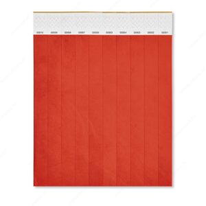 MO8942-05 Narukvica papirnata TYVEK pk10 crvena