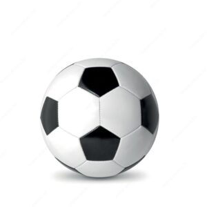 MO9007-33 Lopta nogomenta SOCCER crno/bijela