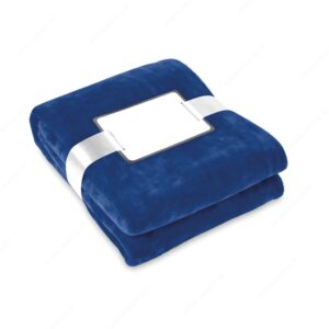 Deka flannel fleece DAVOS plava