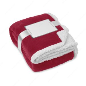 MO9089-02 Deka coral fleece ZERMATT burgundi