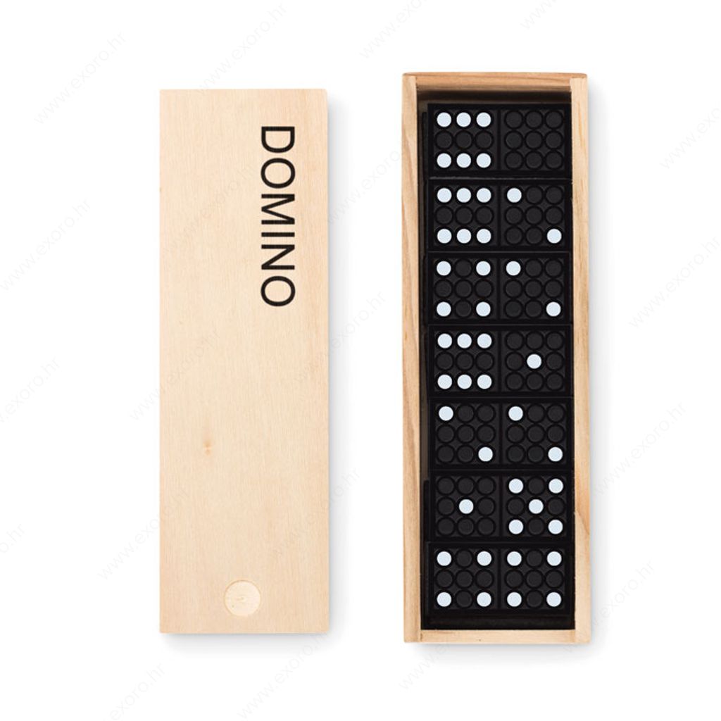 Društvena igra DOMINO drveni