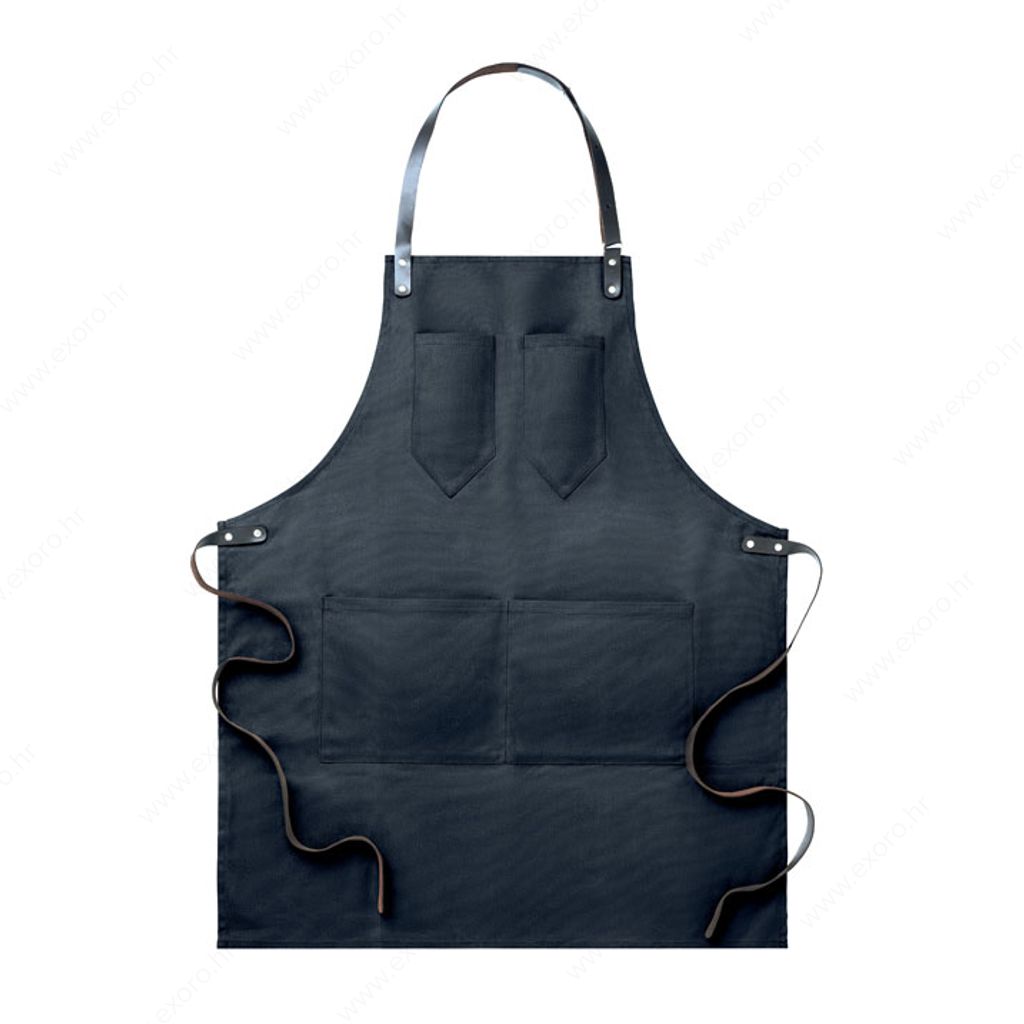 MO9237-03 Pregača CHEF 340gr. crna