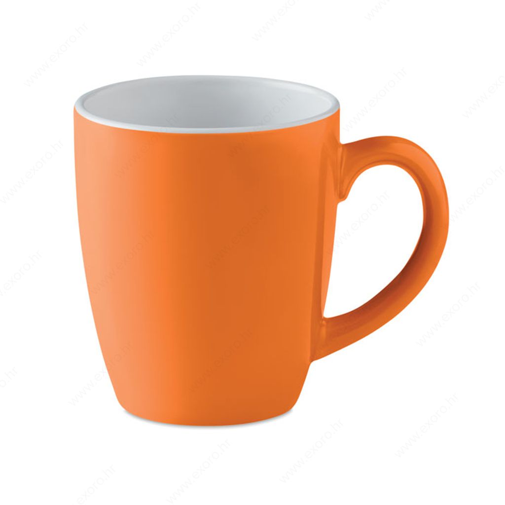 Šalica COLOUR TRENT keramička, 300ml, narančasta