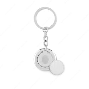 Privjesak token FLAT RING srebrni