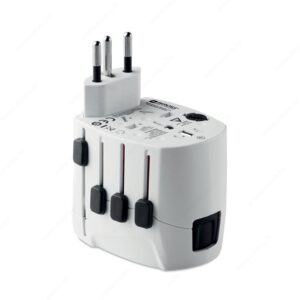 MO9321-06 Putni set punjača PRO WORLD USB bijeli