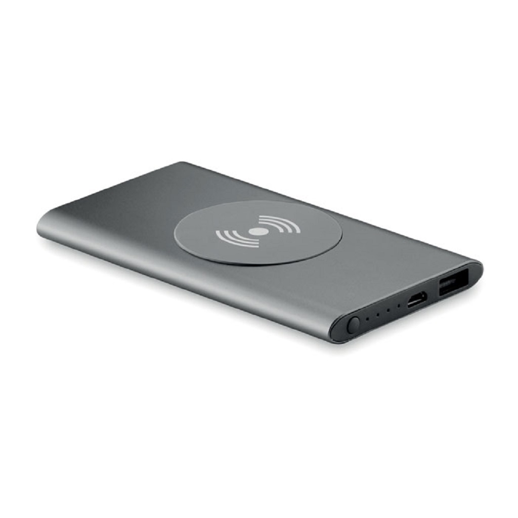 Punjač prijenosni, bežični POWER&WIRELESS 5W, titan
