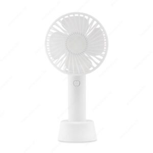 Ventilator DINI, USB port, 2000mAh, 3 brzine, bijeli