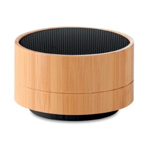 Zvučnik bežični SOUND BAMBOO 450mAh, drveni/crni