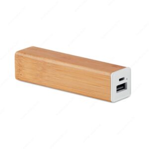 Punjač prijenosni POWERBAM 2200mAh, drveni