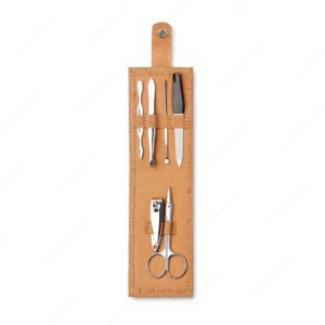 Manikura set NAILKIT CORK bež