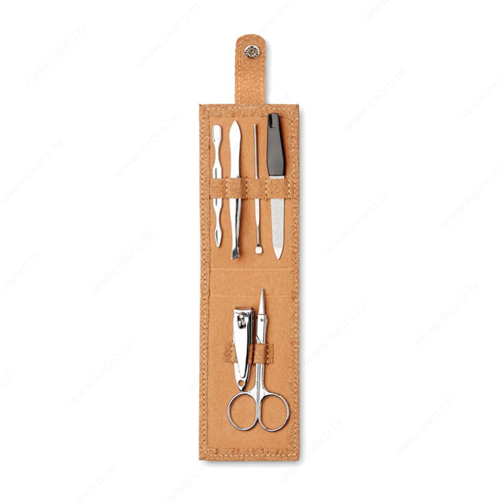 Manikura set NAILKIT CORK bež